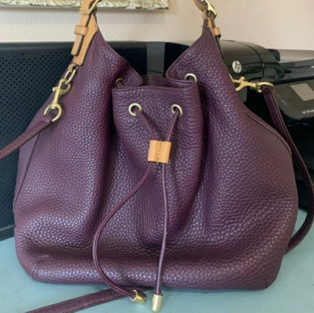 COACH drawstring shoulder bag